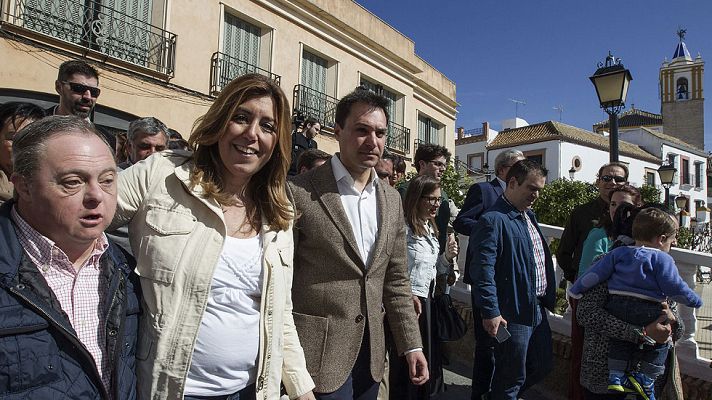 Telediario 1 - PSOE dice que no pactará y PP critica las políticas de Díaz