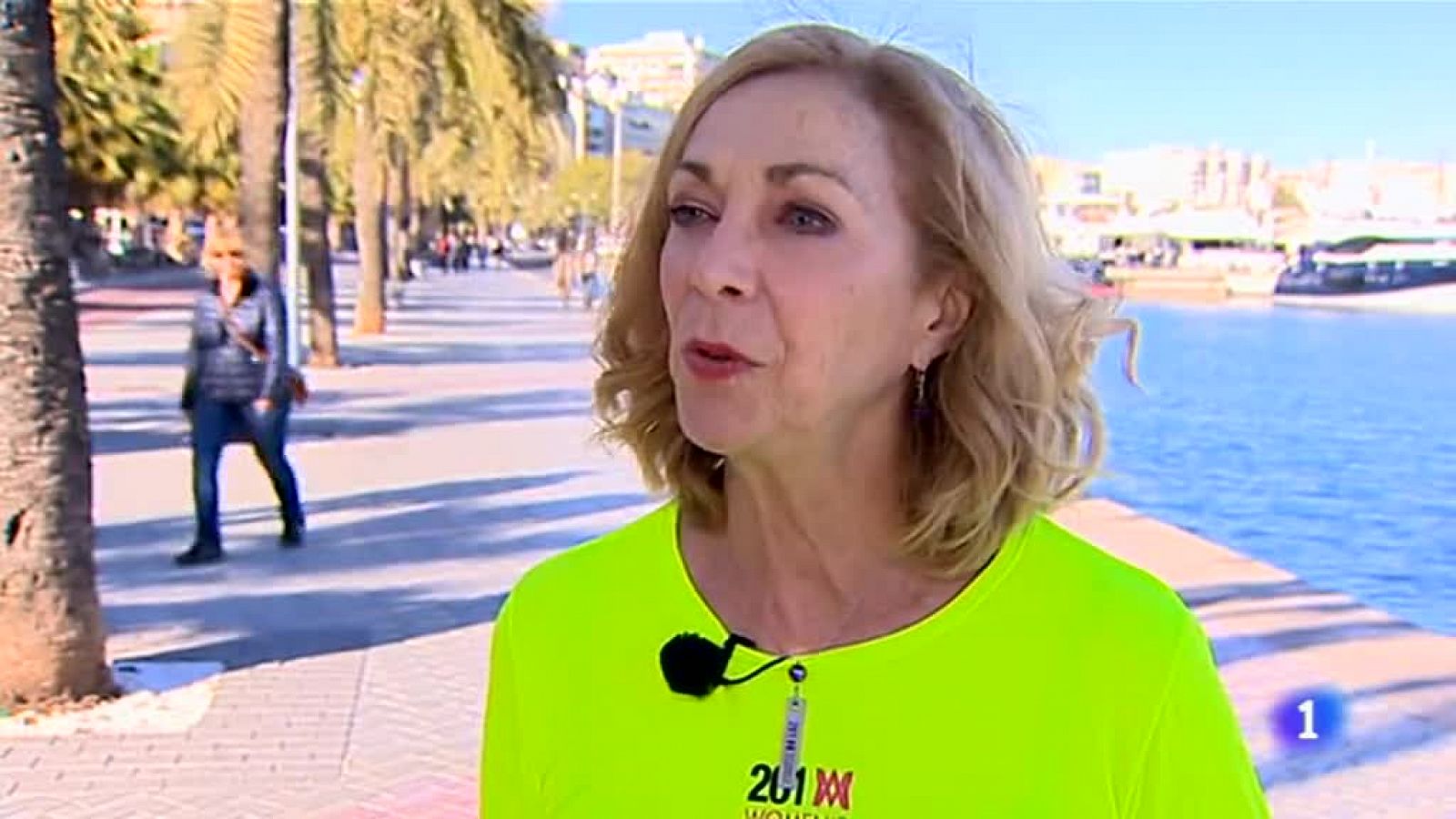 Telediario 1: Katherine Switzer recuerda en España su hazaña en la maratón de Boston | RTVE Play