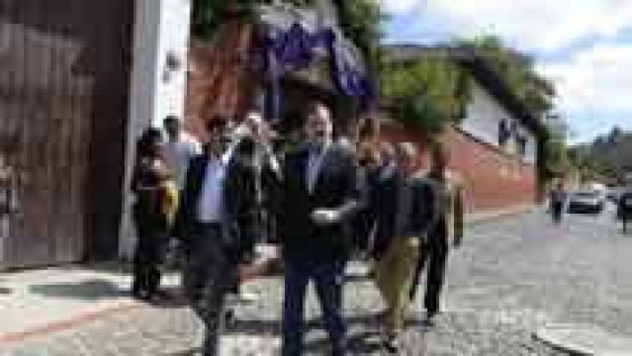 Rajoy llega a Guatemala 