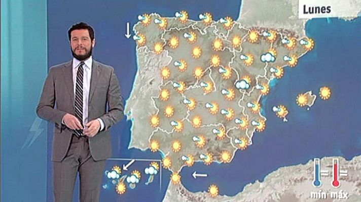 El tiempo - Tiempo primaveral y nubes altas en el este peninsular