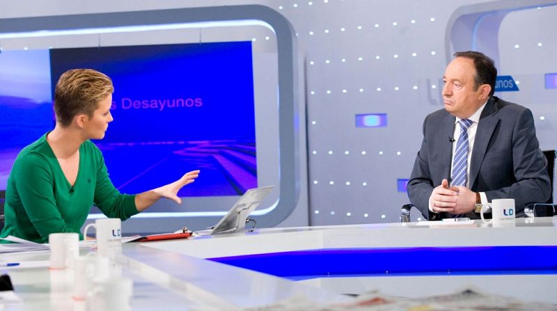 Pedro Sanz, presidente de La Rioja: "Los madrileños van a tener una gran alcaldesa, y el PP un gran triunfo. Eso es obra de Rajoy"