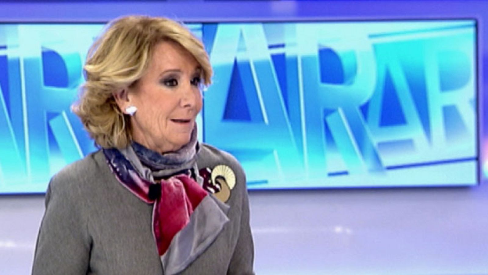 Esperanza Aguirre: "El alcalde de Madrid nunca ha sido presidente del partido"