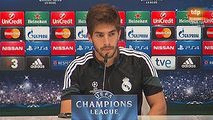 Rueda de prensa del Real Madrid