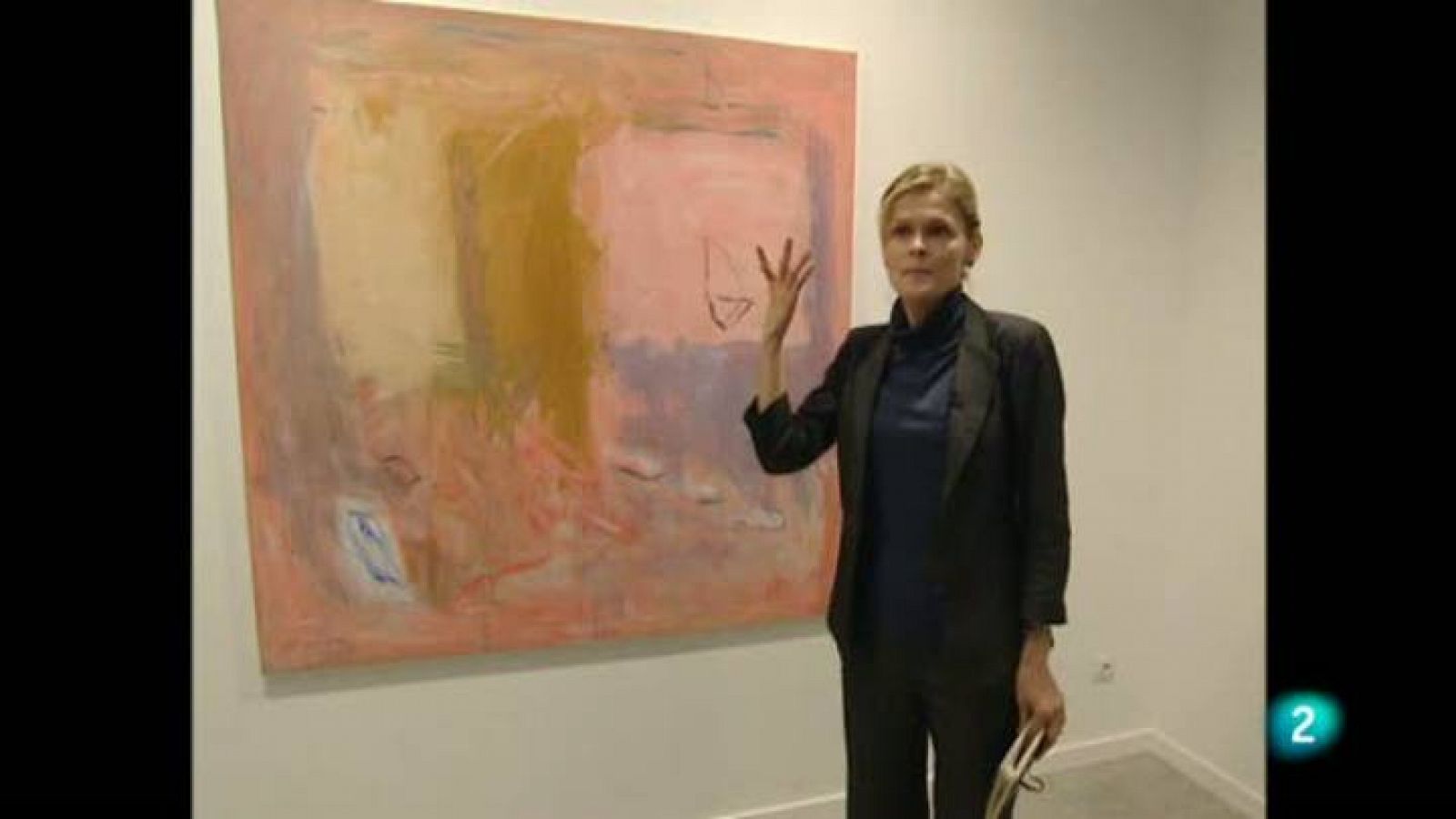 Arxiu TVE Catalunya - Continuarà - 'Dins un blau intens', exposición Conjunta de Maria Girona i Rafols Casamada