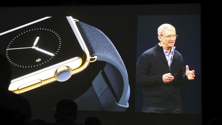 Telediario 1 - Apple presenta su reloj inteligente