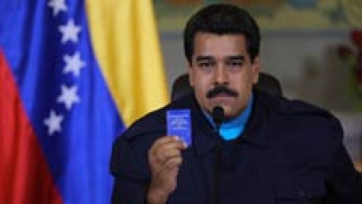 Maduro solicita poderes especiales para responder a Obama