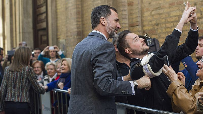 Los reyes inauguran dos grandes exposiciones en Zaragoza