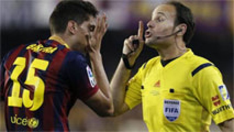 El colegiado Mateu Lahoz será el encargado de arbitrar el decisivo partido entre Barcelona y Real Madrid del Camp Nou.