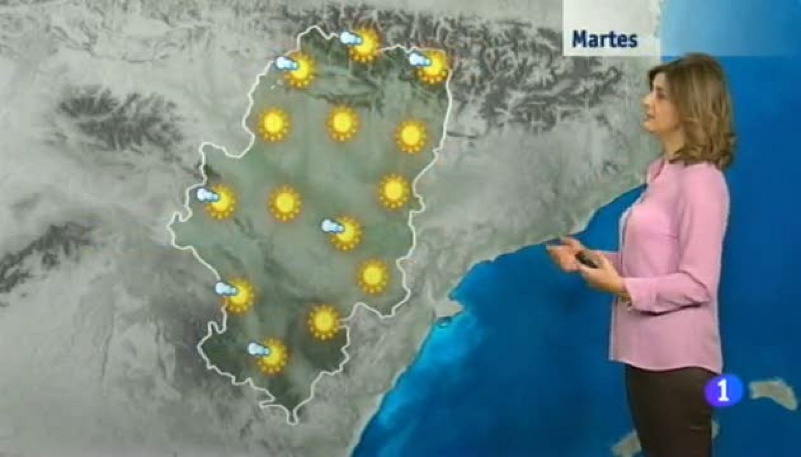 El Tiempo en Aragón-10/03/15