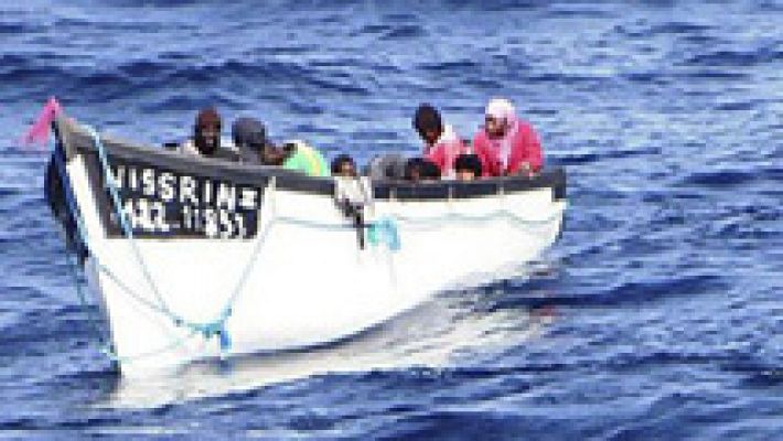 Rescatan a 38 inmigrnates, cuatro fallecidos, de dos pateras