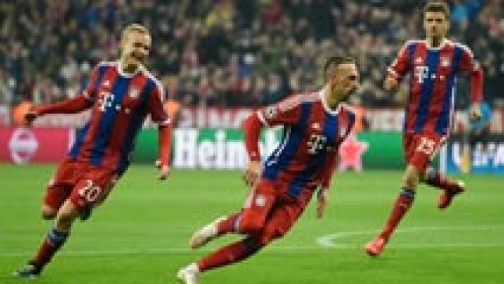 Ribéry se suma a la fiesta del gol (3-0)