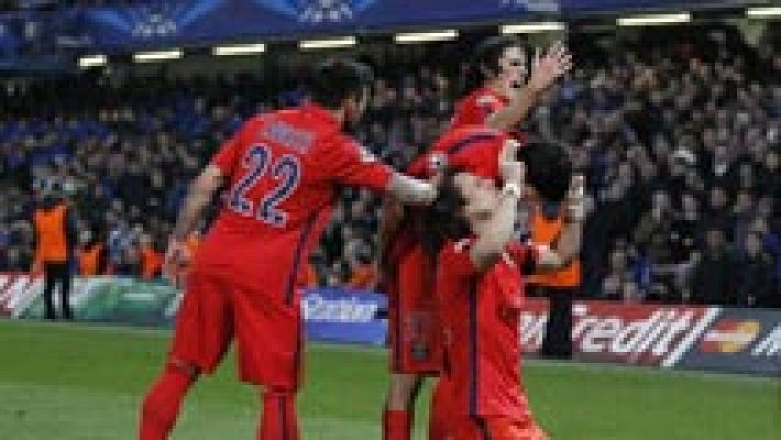 Champions League - David Luiz fuerza la prórroga (1-1)