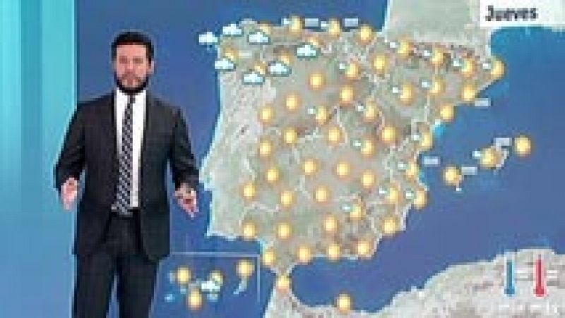 Último día de temperaturas altas antes de la entrada de un frente frío por el noroeste