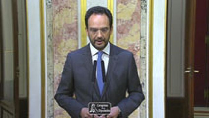 Telediario 1 - El PSOE pide la reprobación de Montoro