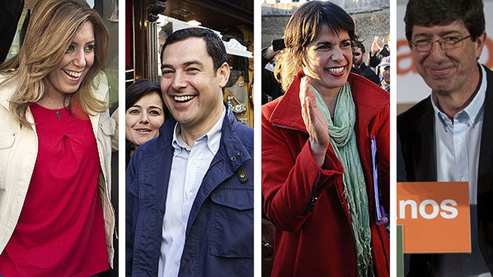 Los candidatos a la presidencia de la Junta de Andalucía continúan hablando de posibles pactos