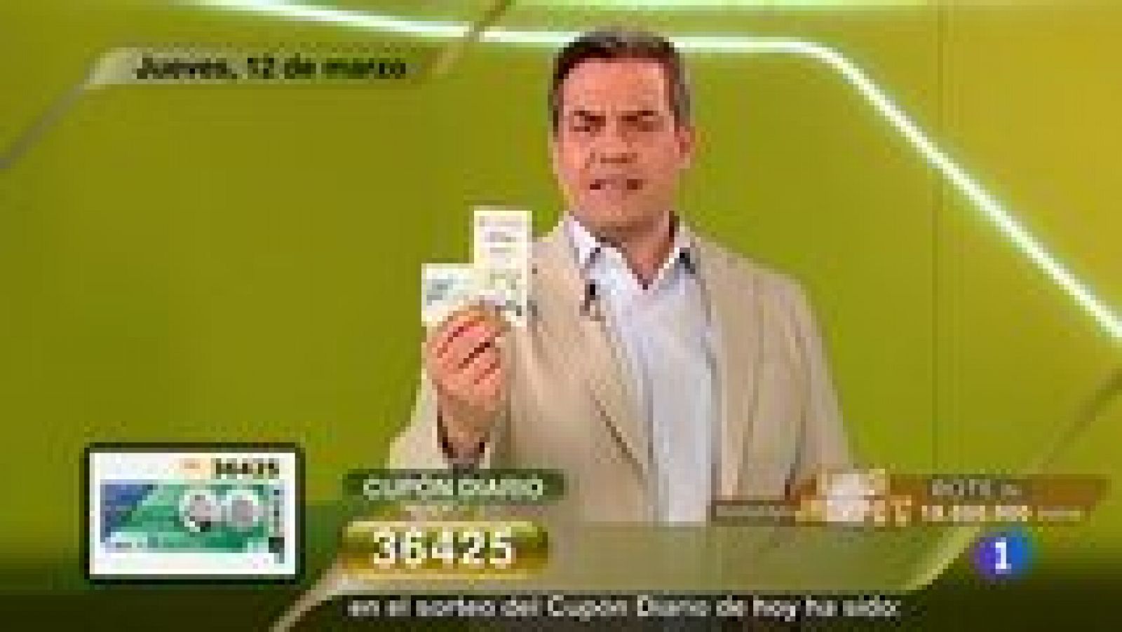 Sorteos ONCE: Sorteo ONCE - 12/03/15 | RTVE Play