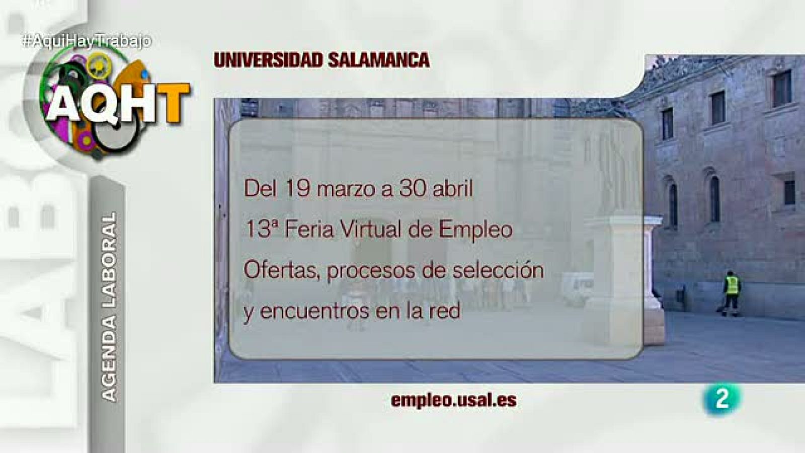 Agenda de actividades gratuitas ANTIPARO - Aquí hay trabajo | Ver