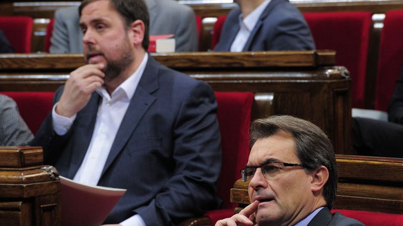 CiU y ERC perderían la mayoría absoluta en Cataluña si se celebraran elecciones