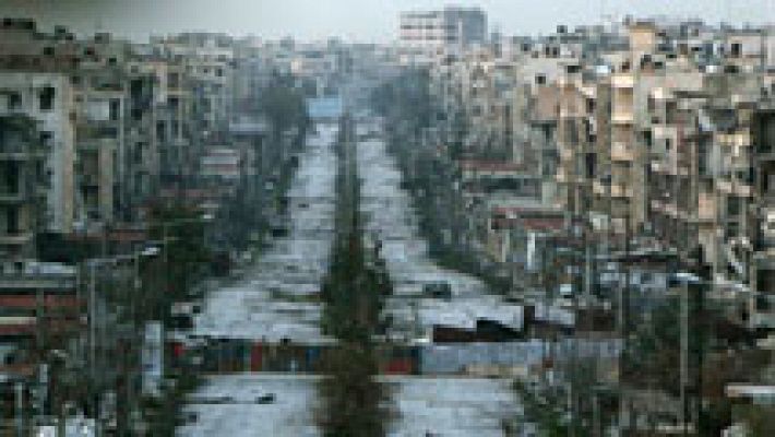Alepo, una ciudad fantasma tras cuatro años de guerra 