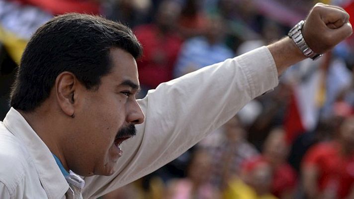 Telediario 1 - El presidente Maduro sigue centrando sus críticas en Barack Obama
