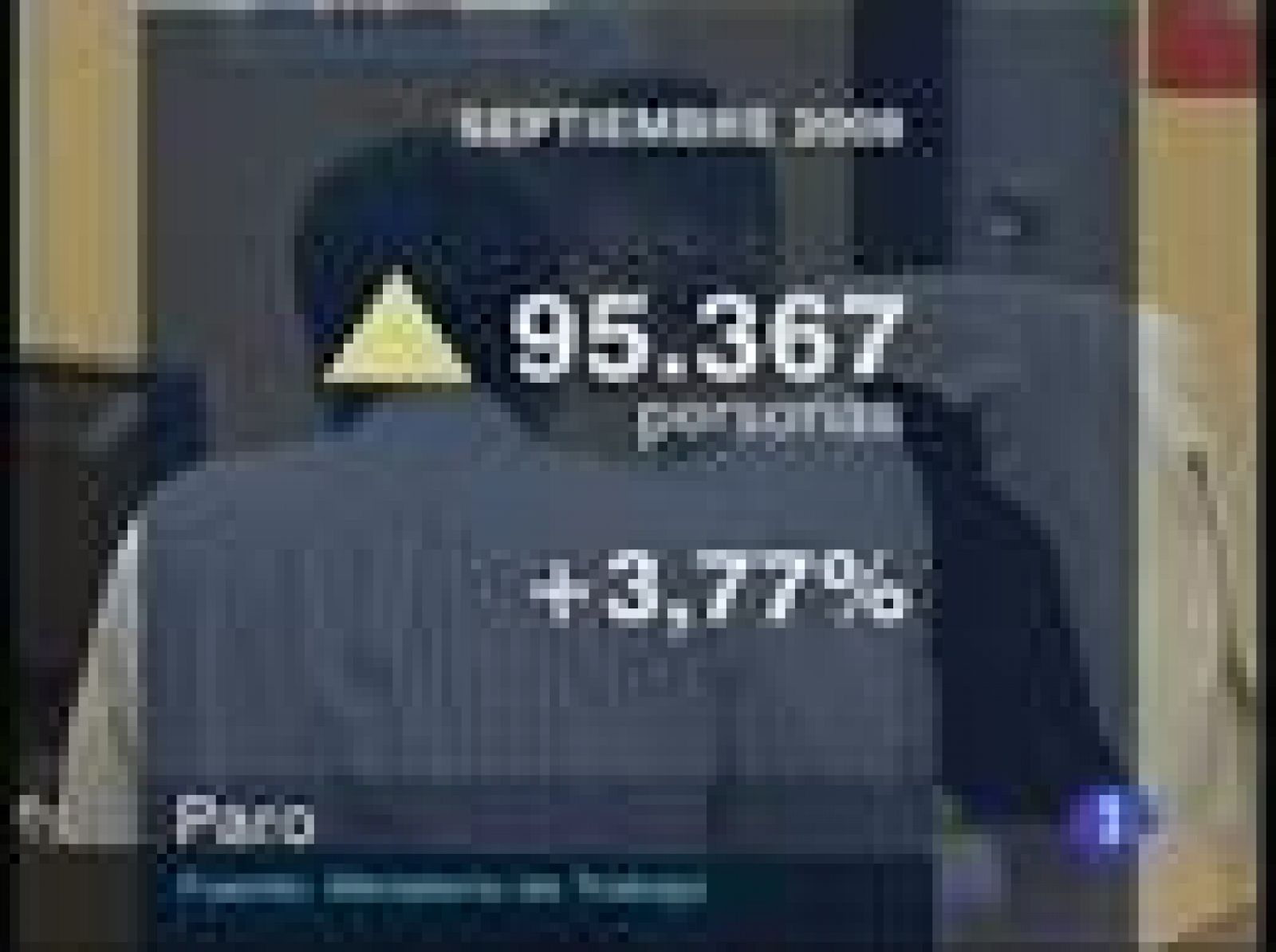95.367 personas más en el paro en el mes de septiembre | Ver