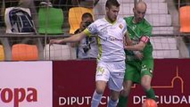 Fútbol sala - Copa de España. Cuartos de final: Magna Navarra-Palma Futsal - ver ahora 