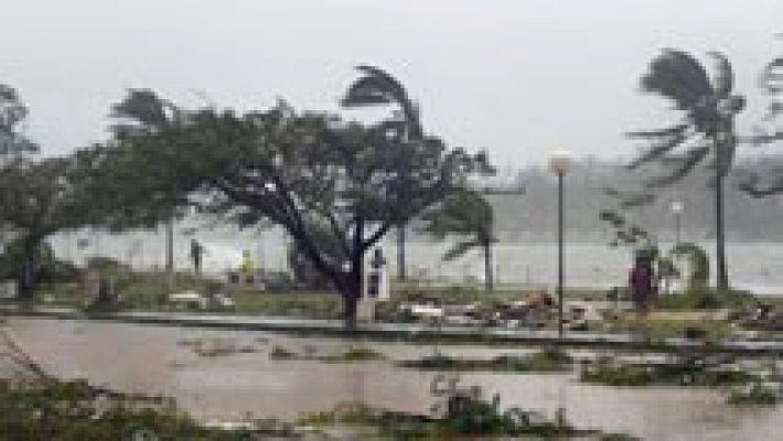 Un ciclón ha arrasado el archipiélago de Vanuatu