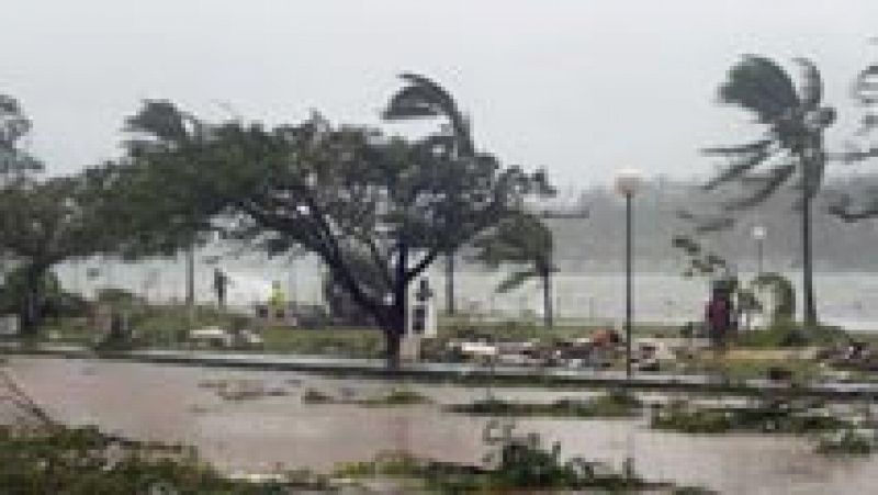 "Pam" un ciclón de categoría cinco ha arrasado el archipiélago de Vanuatu