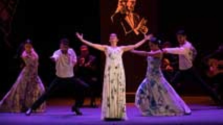 Telediario 1 - El Ballet Flamenco Sara Baras triunfa en Estados Unidos