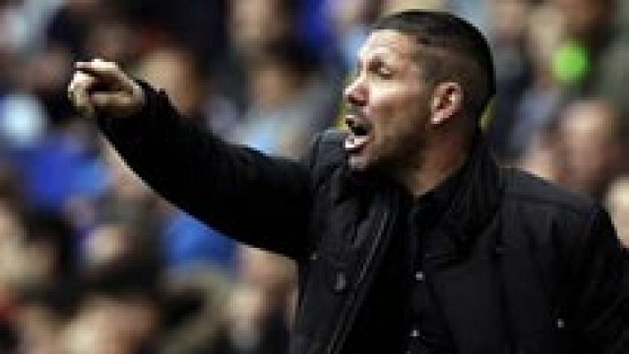Telediario 1 - Simeone lamenta el empate del Atlético