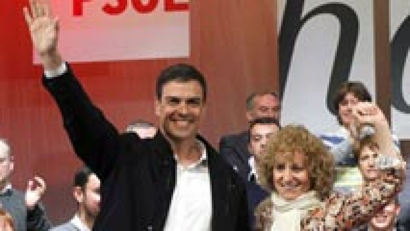 Telediario 1: El líder del PSOE ha estado en un acto Cantabria | RTVE Play