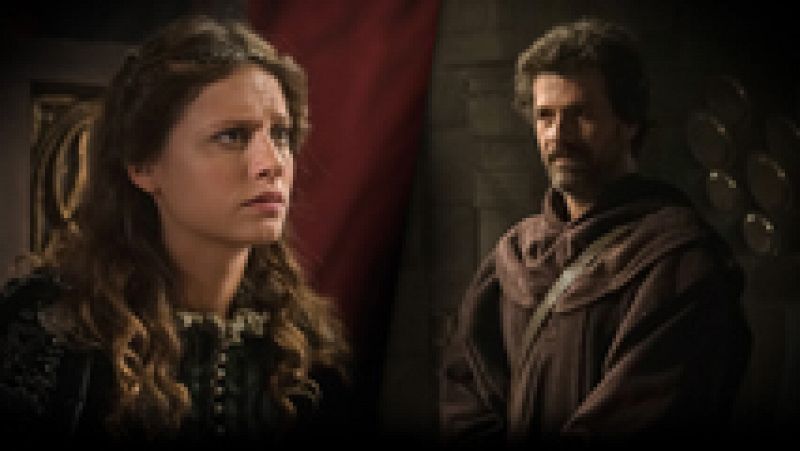 El Ministerio del Tiempo - Michelle Jenner se reencuentra con Rodolfo Sancho: Isabel y Fernando o Julin?