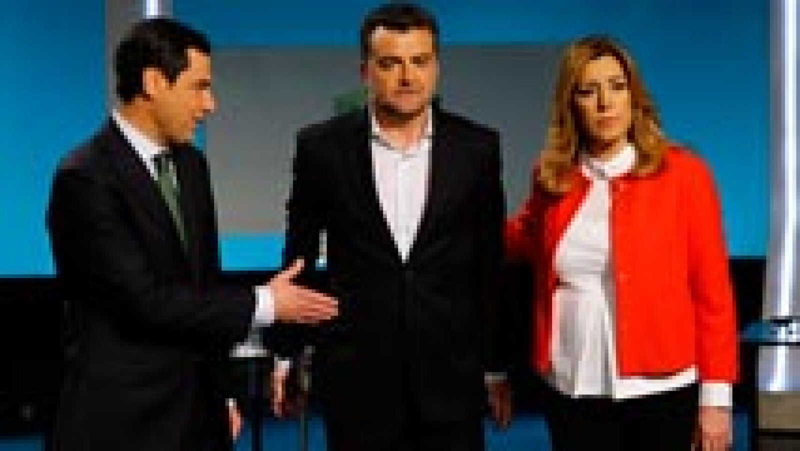 Telediario 1: La corrupción centra el debate y los reproches entre los candidatos andaluces | RTVE Play