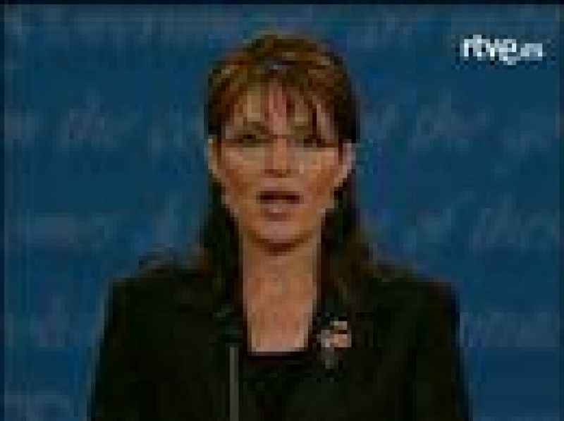 Sarah Palin dice que Estados Unidos necesita "un nuevo compromiso, nuevas ideas en la Casa Blanca" y que por eso, debe ganar McCain.