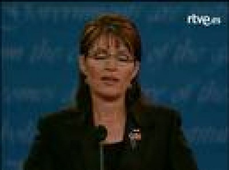Palin cree que "hay que ganar en Irak" y no retirarse del país, mientras que Biden apuesta por "acabar con esa guerra".