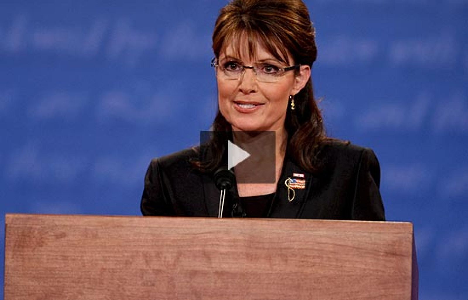 Palin dice que si McCain falleciera, ella "seguiría el trabajo" y eliminaría la "avaricia y la corrupción de Wall Street".