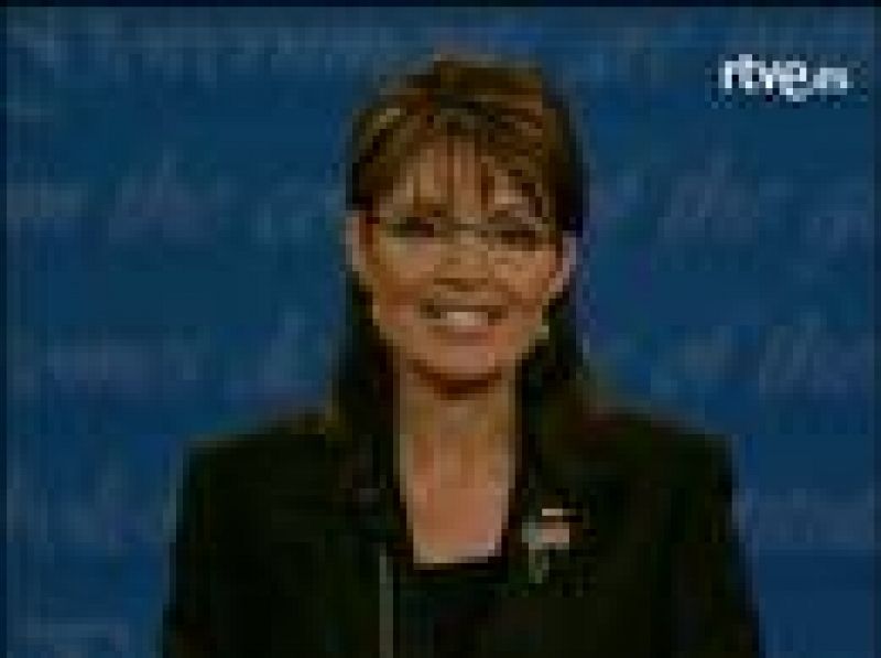 Palin dice que si McCain falleciera, ella "seguiría el trabajo" y eliminaría la "avaricia y la corrupción de Wall Street".