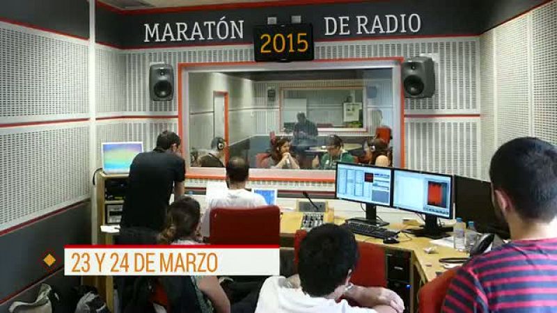 Promoción de la maratón de radio 2015 del Instituto RTVE