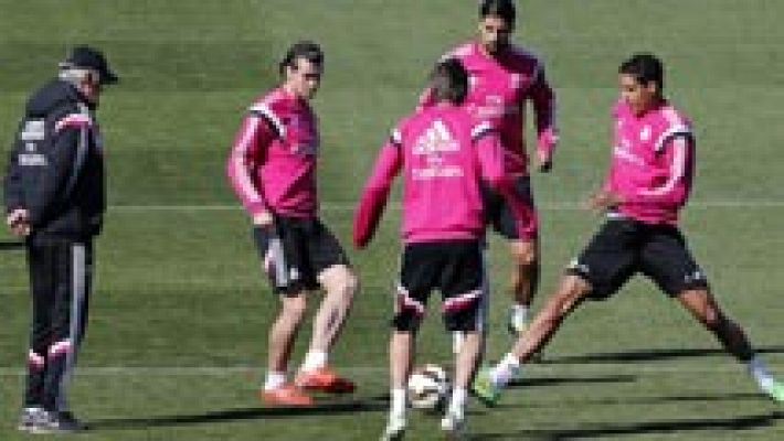 Telediario 1 - El Madrid prepara el 'clásico'