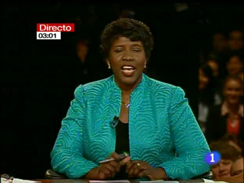  Debate entre los candidatos a la vicepresidencia Sarah Palin y Joseph Biden.