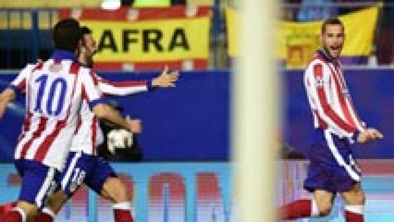 Mario Suárez iguala la eliminatoria (1-0) | Ver