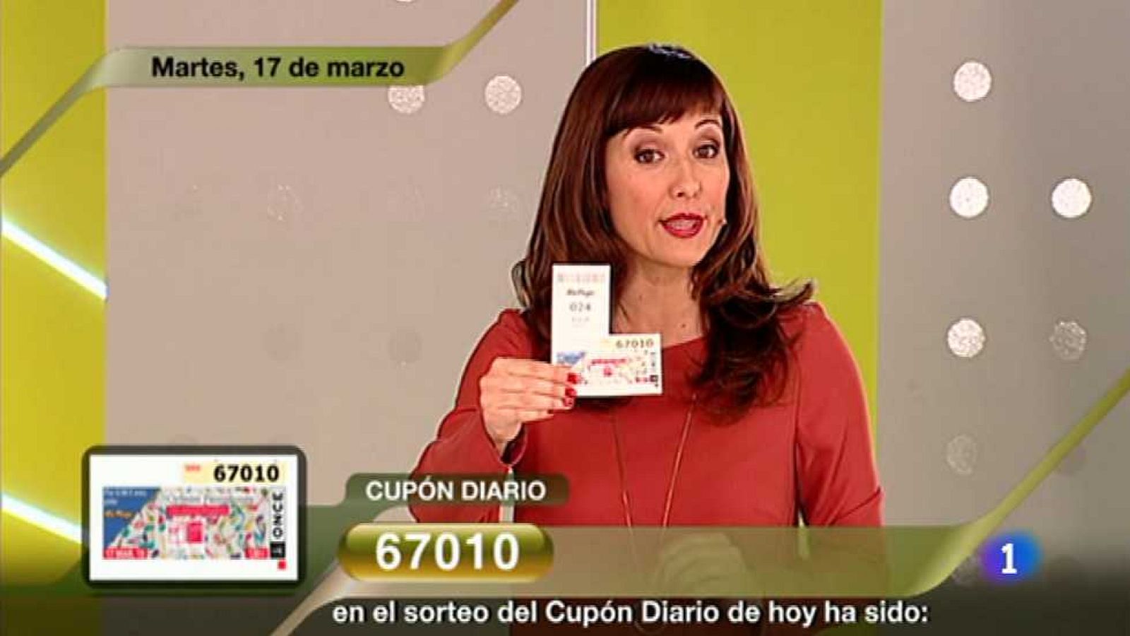 Sorteo ONCE - 17/03/15 - Ver ahora