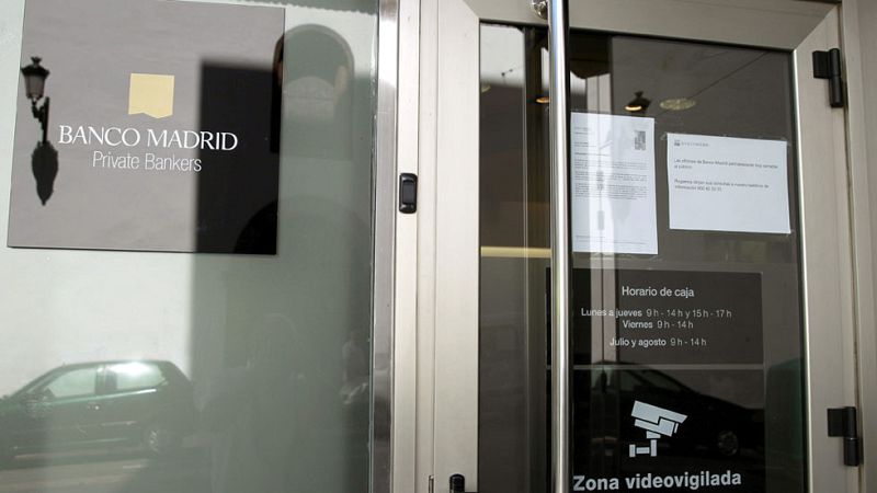 Los expertos creen que el Banco Madrid no será rescatado con dinero público