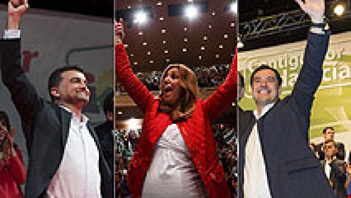 Telediario 1 - Cuenta atrás para las elecciones en Andalucía