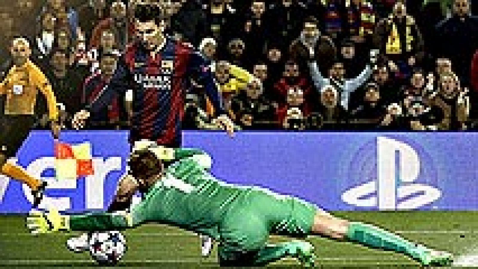 Telediario 1: Messi y Hart pusieron el espectáculo en el Camp Nou | RTVE Play