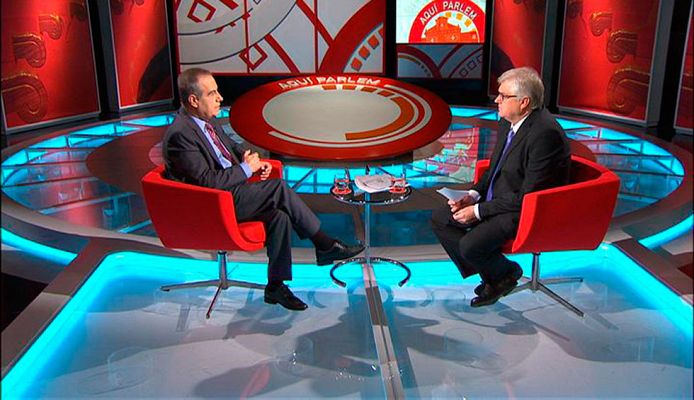 Aquí parlem - Entrevista a Celestino Corbacho