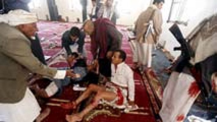 Decenas de muertos en atentados contra mezquitas en Yemen