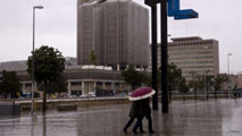 Precipitaciones fuertes en el área mediterránea peninsular