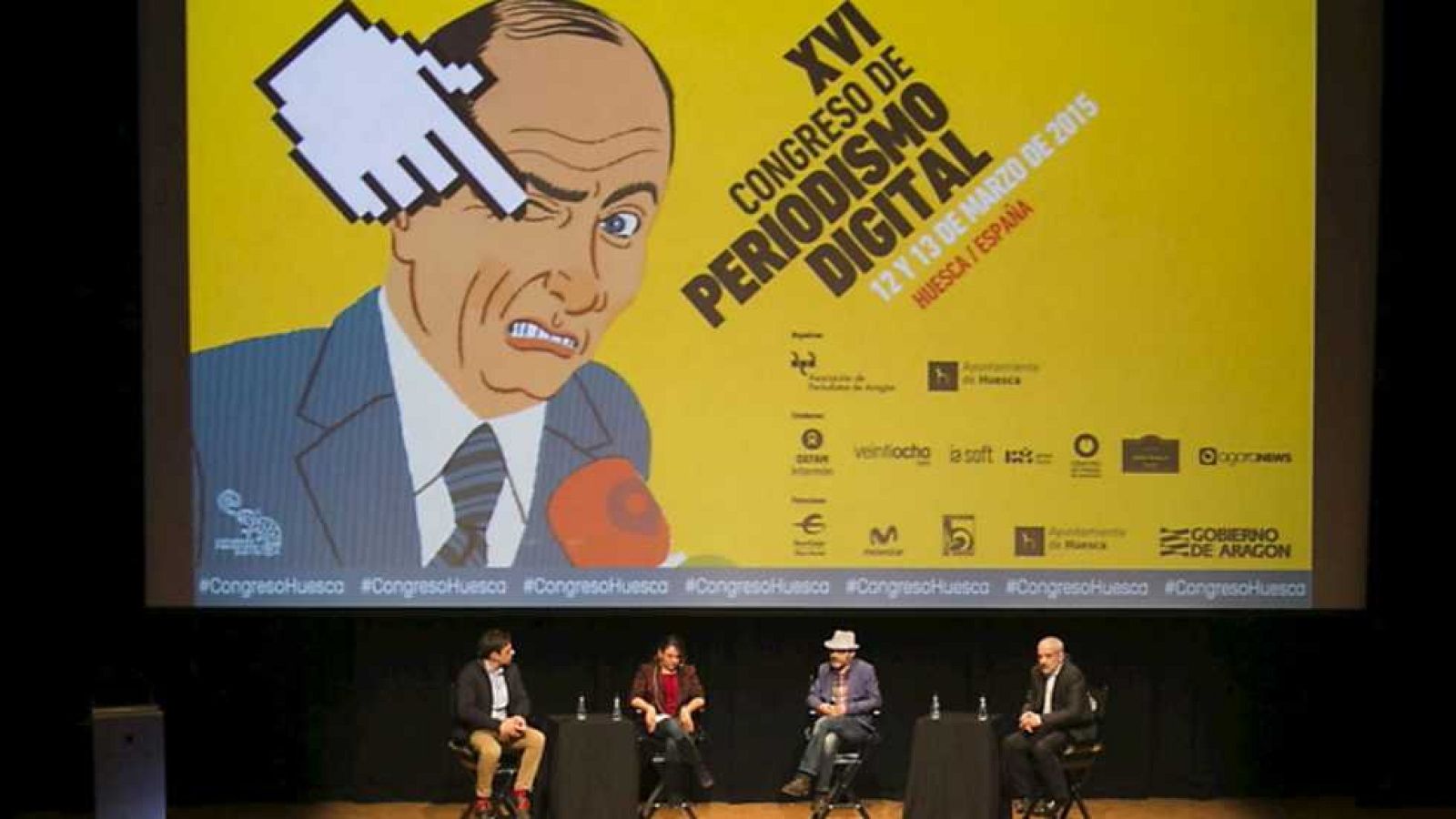 Cámara abierta 2.0 - 16 Congreso de Periodismo Digital, El Limbo sirio, ServiFy y Nadia de Santiago en 1minutoCOM - Ver ahora