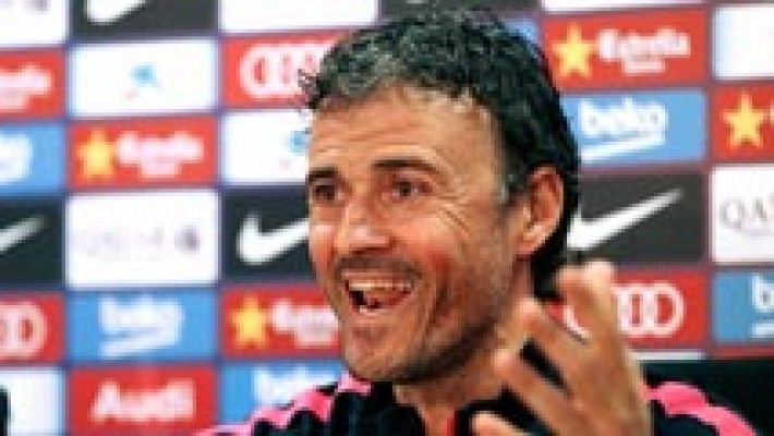 Telediario 1 - Luis Enrique: "El 'Clásico' no será decisivo"